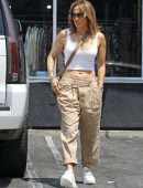 Jennifer Lopez Cleavage, Out and About in Beverly Hills