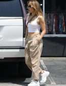 Jennifer Lopez Cleavage, Out and About in Beverly Hills