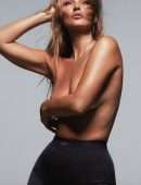 Kate Moss in Kardashian Kim's SKIMS line Collection Donna Trope Photoshoot - July 2021