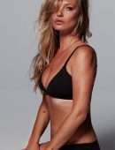 Kate Moss in Kardashian Kim's SKIMS line Collection Donna Trope Photoshoot - July 2021