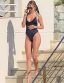Kimberley Garner Booty in a Swimsuit in Antibes