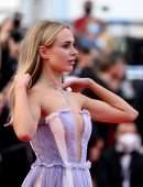 Kimberley Garner Booty and Leggy at the Premiere of “France” in Cannes