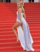 Kimberley Garner Booty and Leggy at the Premiere of “France” in Cannes
