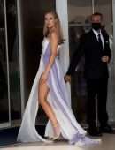 Kimberley Garner Booty and Leggy at the Premiere of “France” in Cannes