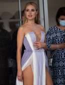 Kimberley Garner Booty and Leggy at the Premiere of “France” in Cannes