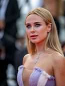 Kimberley Garner Booty and Leggy at the Premiere of “France” in Cannes