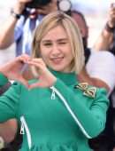 Maria Bakalova at the Photocall of "Women Do Cry" at the 74th Cannes Film Festival
