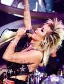Miley Cyrus in a Racy Performance at Resorts World Las Vegas