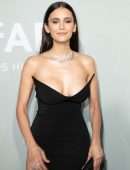 Nina Dobrev Cleavage at amfAR Cannes Gala 2021