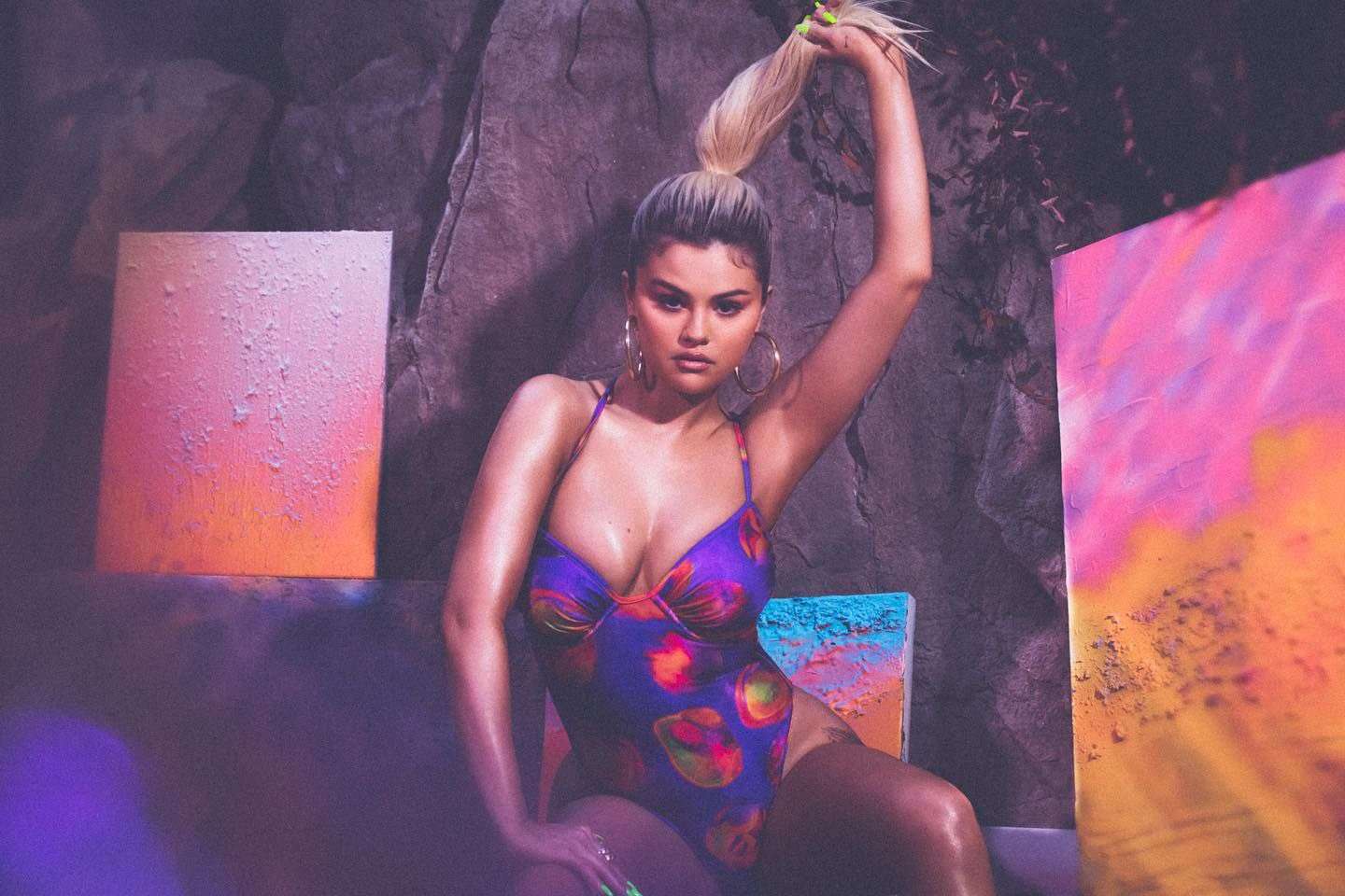 Selena Gomez in La Mariette Swimwear Photoshoot - Summer 2021