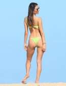 Alessandra Ambrosio Booty in a Tiny Bikini on a Beach in Trancoso