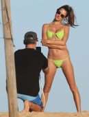 Alessandra Ambrosio Booty in a Tiny Bikini on a Beach in Trancoso