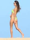 Alessandra Ambrosio Booty in a Tiny Bikini on a Beach in Trancoso