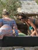 Ashley Roberts, Janette Manrara and Lou Teasdale - Photographed in Mykonos, Greece