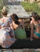 Ashley Roberts, Janette Manrara and Lou Teasdale - Photographed in Mykonos, Greece