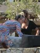 Ashley Roberts, Janette Manrara and Lou Teasdale - Photographed in Mykonos, Greece