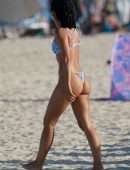 Camila Mendes Booty in Thong Bikini for a Photoshoot in Miami