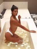Daniela Braga in White Panties Photoshoot by Emilynn Rose
