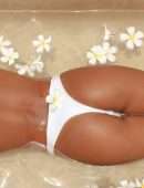 Daniela Braga in White Panties Photoshoot by Emilynn Rose