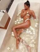 Daniela Braga in White Panties Photoshoot by Emilynn Rose