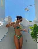 Eiza Gonzalez Cleavage in a Skimpy Bikini in Capri