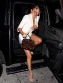 Josie Canseco Leggy in Shorts at Catch in West Hollywood