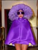 Lady Gaga Leggy Leaving Radio City Music Hall in New York
