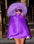 Lady Gaga Leggy Leaving Radio City Music Hall in New York