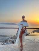 Olivia Culpo Upskirt and Leggy in a Photoshoot