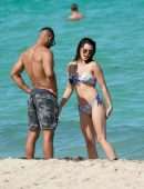 Paris Berelc Booty on the Beach in Bikini in Miami