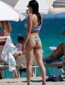 Paris Berelc Booty on the Beach in Bikini in Miami