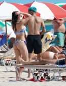 Paris Berelc Booty on the Beach in Bikini in Miami
