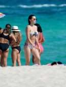 Paris Berelc Booty on the Beach in Bikini in Miami