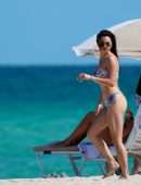 Paris Berelc Booty on the Beach in Bikini in Miami