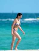 Paris Berelc Booty on the Beach in Bikini in Miami