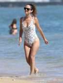 Rachel Bilson Booty in a Swimsuit on the Beach in Hawaii