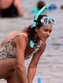 Rachel Bilson Booty in a Swimsuit on the Beach in Hawaii