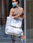 Shanina Shaik Shopping in Torn Jeans in Beverly Hills