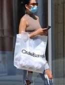 Shanina Shaik Shopping in Torn Jeans in Beverly Hills