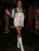 Tinashe Leggy Outside The Highlight Room in Los Angeles