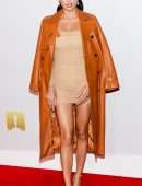Adriana Lima Leggy at Academy Museum of Motion Pictures and Vanity Fair Premiere Party in LA