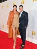 Adriana Lima Leggy at Academy Museum of Motion Pictures and Vanity Fair Premiere Party in LA