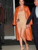 Adriana Lima Leggy at Academy Museum of Motion Pictures and Vanity Fair Premiere Party in LA