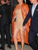 Adriana Lima Leggy at Academy Museum of Motion Pictures and Vanity Fair Premiere Party in LA