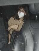 Ana de Armas Upskirt at The Ivy in London