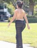Camila Cabello Booty in Thong and See-Through Lower, Out in Coral Gables