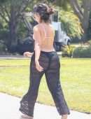 Camila Cabello Booty in Thong and See-Through Lower, Out in Coral Gables