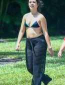 Camila Cabello Booty in Thong and See-Through Lower, Out in Coral Gables