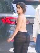 Camila Cabello Booty in Thong and See-Through Lower, Out in Coral Gables