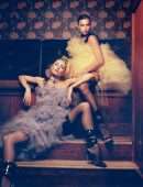 Candice Swanepoel and Irina Shayk Booty in Lingerie for CR Fashion Book Issue 19